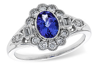A320-74063: LDS RG .80 TANZANITE 1.20 TGW (7x5MM OV)