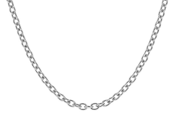 B319-88581: CABLE CHAIN (20IN, 1.3MM, 14KT, LOBSTER CLASP)