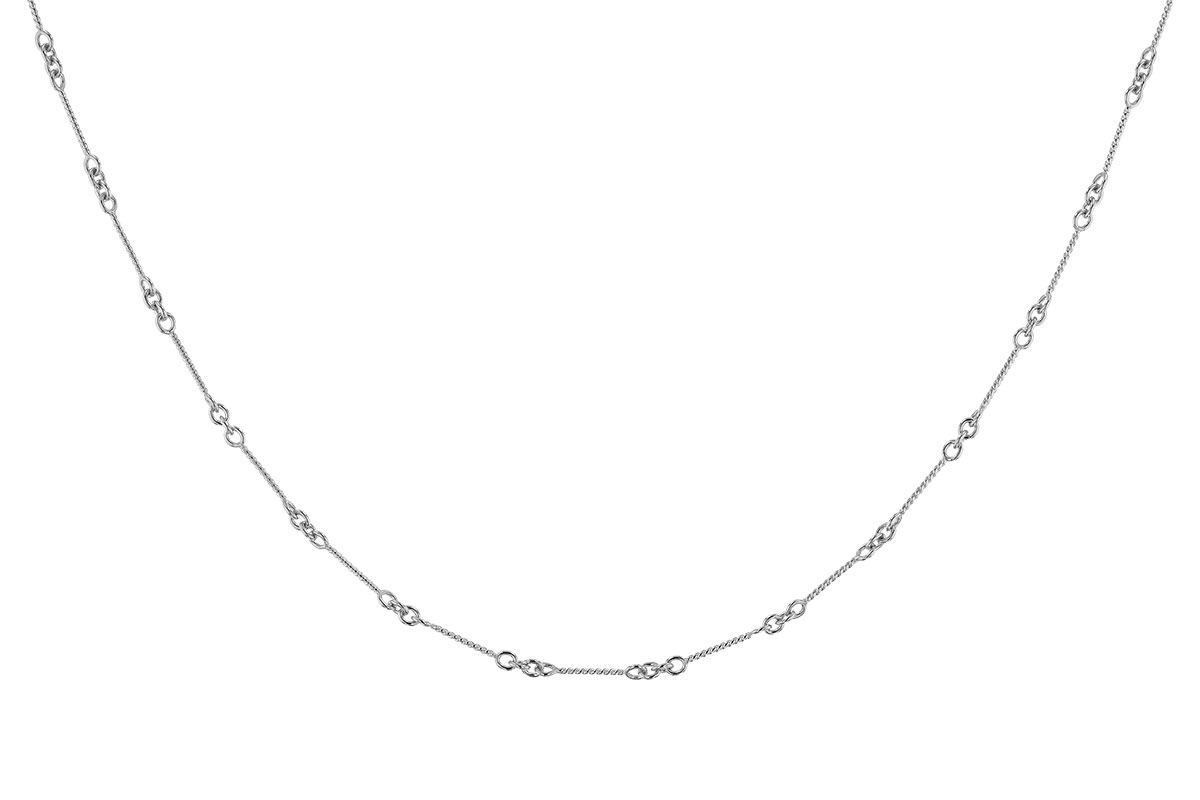 C319-87708: TWIST CHAIN (22IN, 0.8MM, 14KT, LOBSTER CLASP)