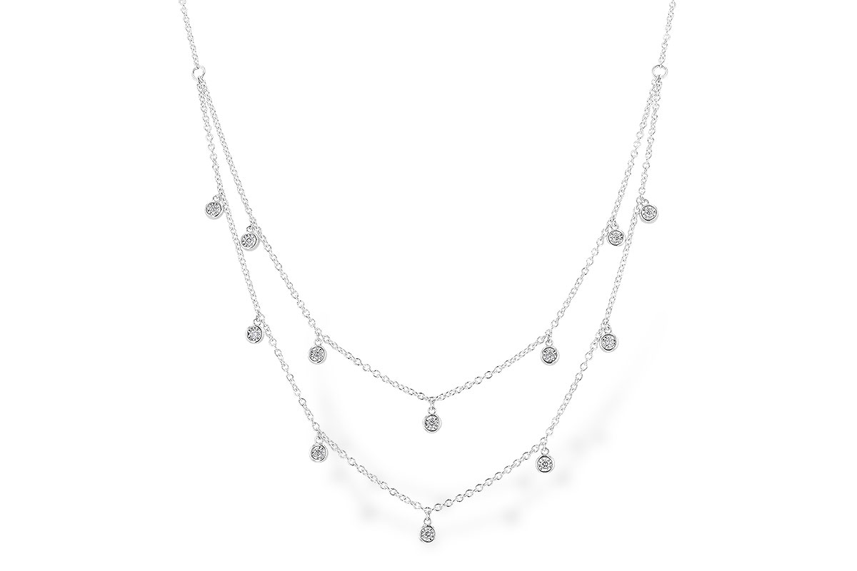 D319-83172: NECKLACE .22 TW (18 INCHES)