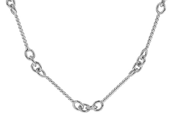 E319-87690: TWIST CHAIN (24IN, 0.8MM, 14KT, LOBSTER CLASP)