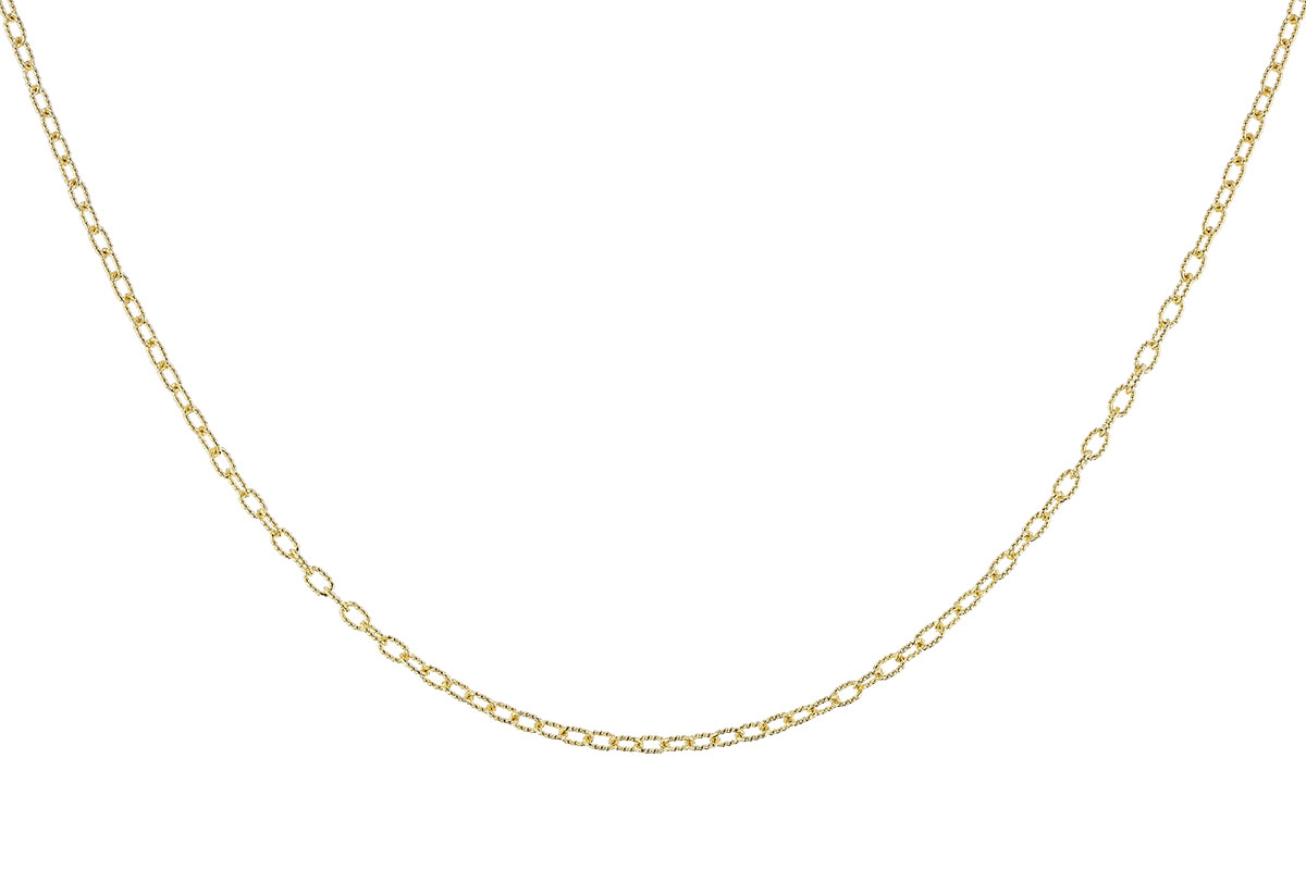E319-87717: ROLO LG (24IN, 2.3MM, 14KT, LOBSTER CLASP)