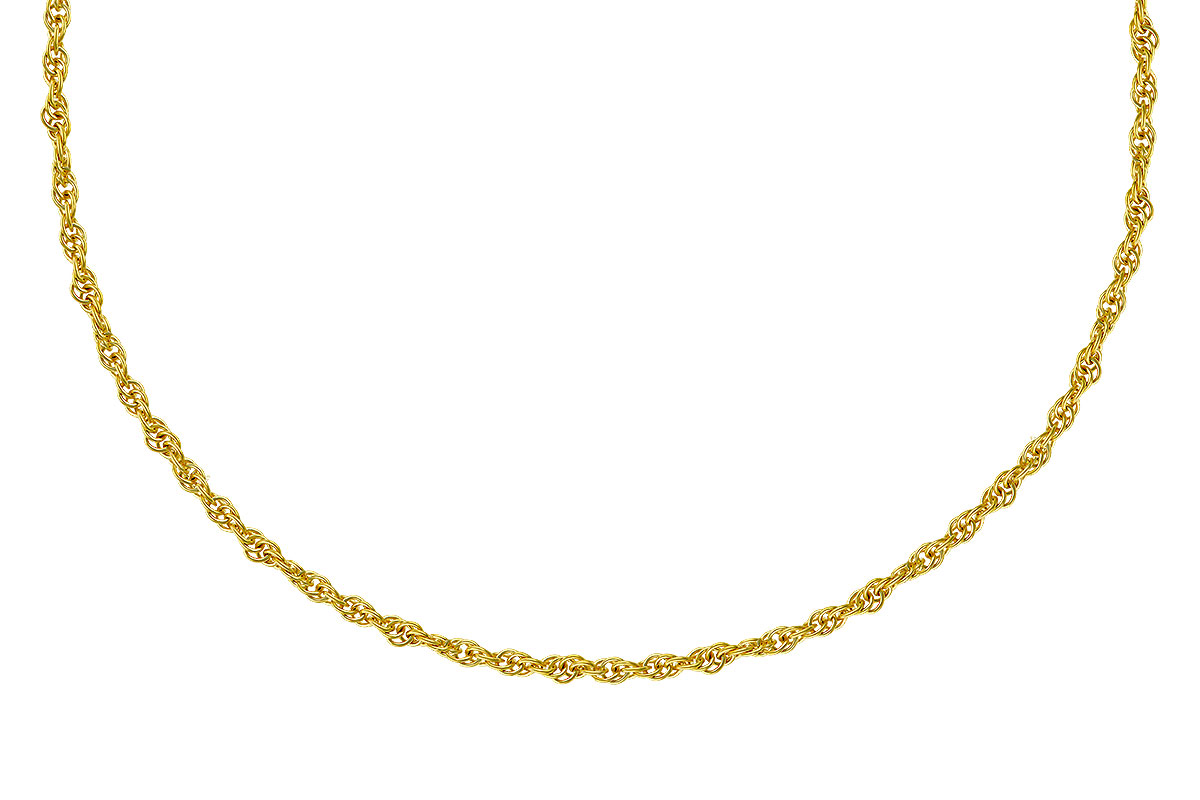 F319-87690: ROPE CHAIN (24IN, 1.5MM, 14KT, LOBSTER CLASP)