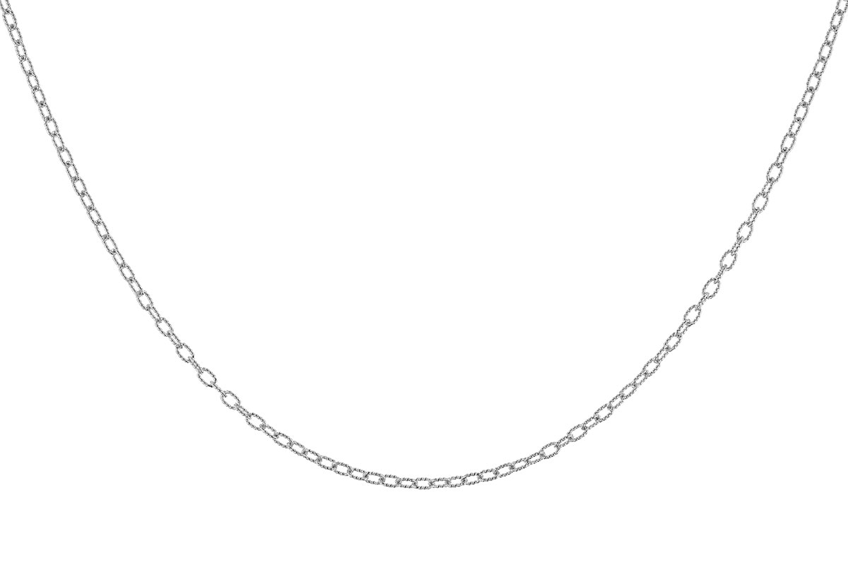 F319-87708: ROLO LG (20IN, 2.3MM, 14KT, LOBSTER CLASP)