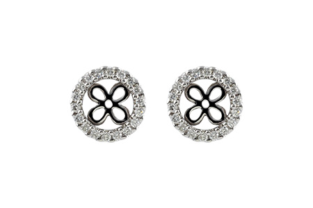 G233-49481: EARRING JACKETS .30 TW (FOR 1.50-2.00 CT TW STUDS)