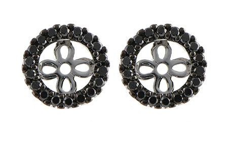 K234-37653: EARRING JACKETS .25 TW (FOR 0.75-1.00 CT TW STUDS)
