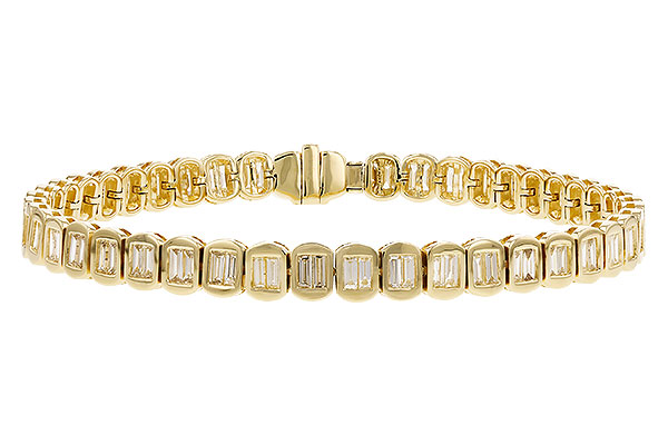 K320-73162: BRACELET 2.30 TW BAGUETTE (7")